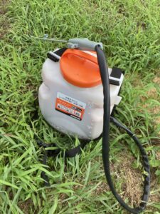 投稿についてもっと詳しく 充電式噴霧器？葉面散布用背負子